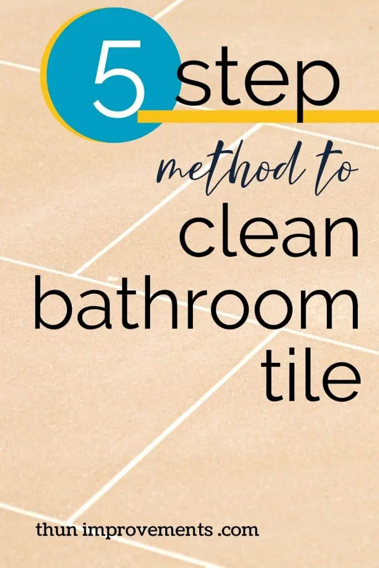 How To Clean Very Dirty Bathroom Tile Floors - Thun Improvements