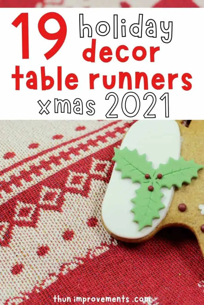 19 holiday decor christmas table runners