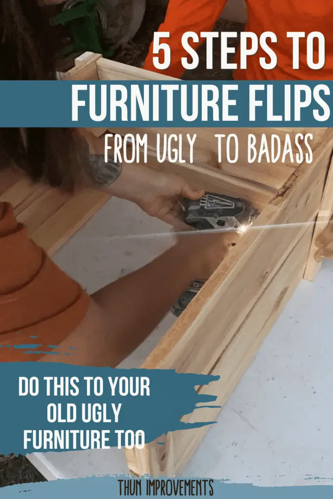 5 steps to furniture flips from ugly to badass