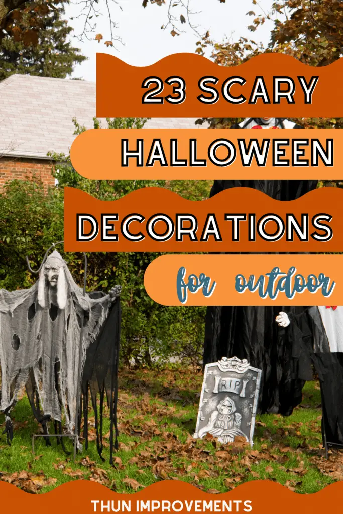 23 scary Halloween outdoor decorations for you to use
