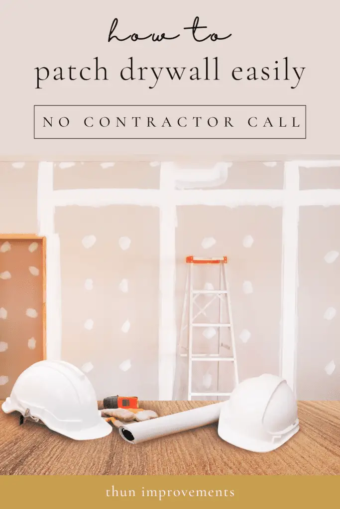 how to patch drywall easily no contractor call needed